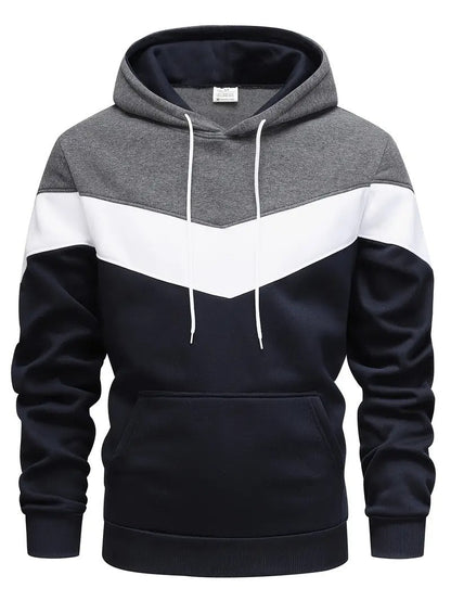 Trevor | Men’s Color Block Graphic Hoodie
