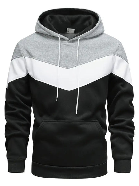 Trevor | Men’s Color Block Graphic Hoodie