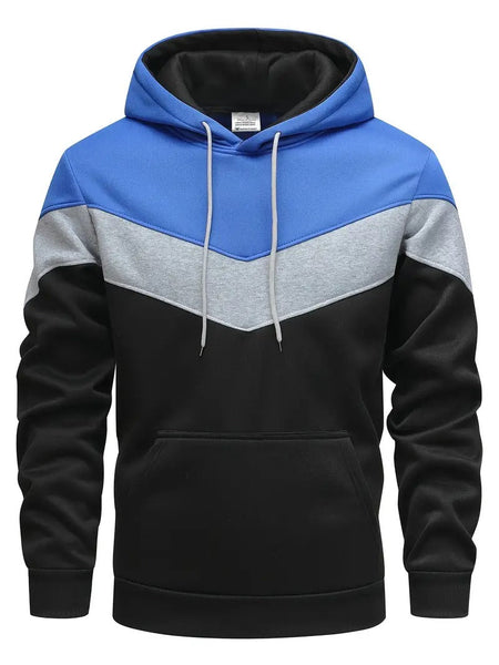 Trevor | Men’s Color Block Graphic Hoodie