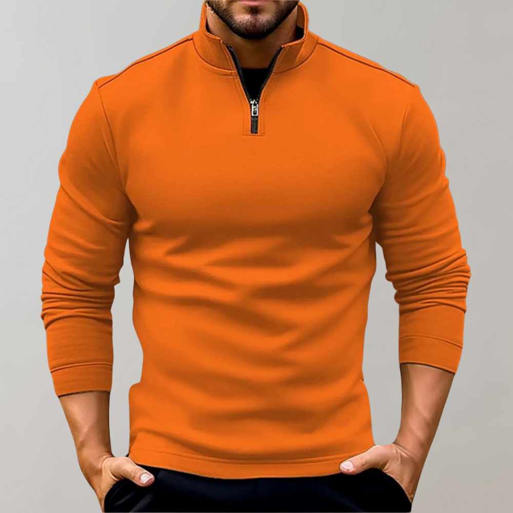 Erwan | Men’s Half Zip Lightweight Sweater
