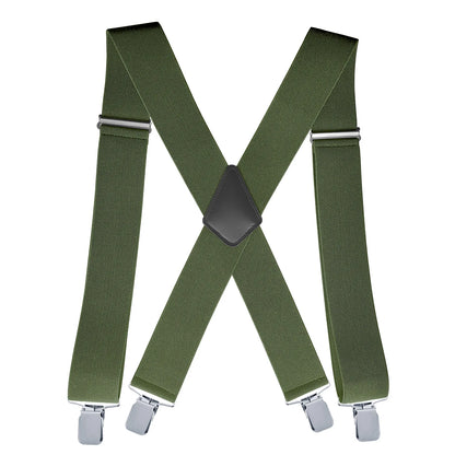 Bravien | Men’s Heavy-Duty Y-Back Suspenders