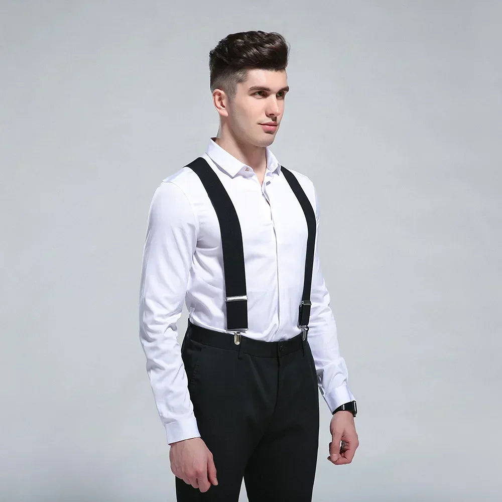Bravien | Men’s Heavy-Duty Y-Back Suspenders
