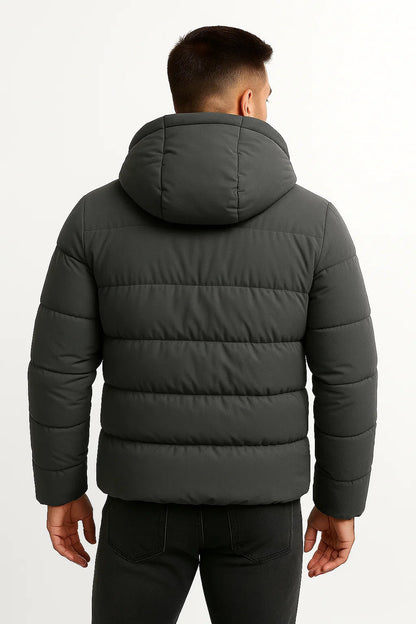 Mark | Men’s Insulated Puffer Jacket | Hooded Winter Outerwear