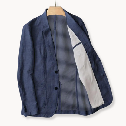 Lioro | Men’s Lightweight Linen Blend Blazer