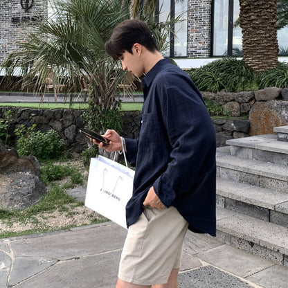 Oliver | Men’s Linen Shirt