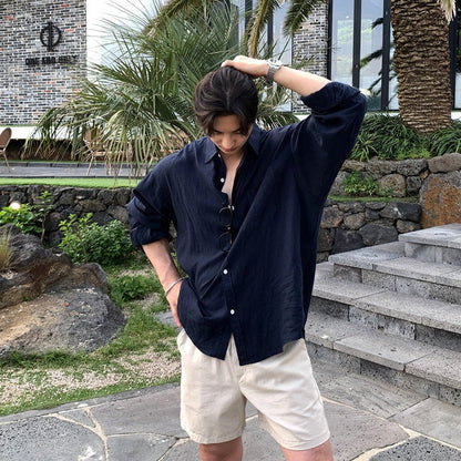 Oliver | Men’s Linen Shirt