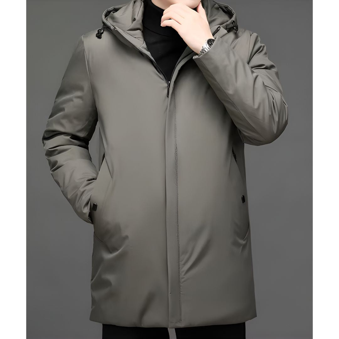 Sanjo | Men’s Stylish Long Jacket with Insulating Lining