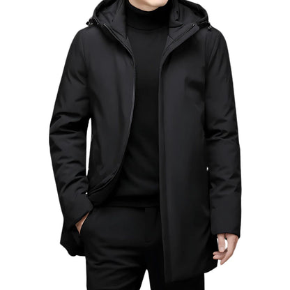 Sanjo | Men’s Stylish Long Jacket with Insulating Lining