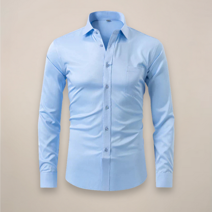 Gregor | Men’s Structured Wrinkle-Free Button-Up Shirt