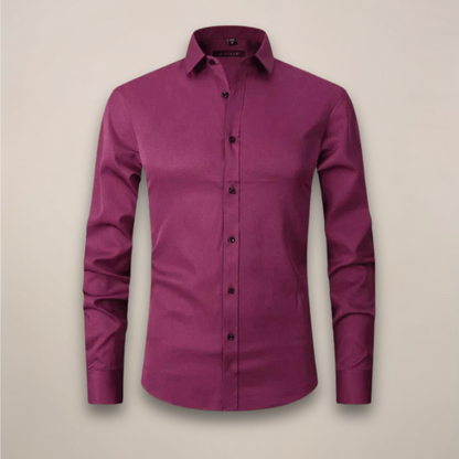 Gregor | Men’s Structured Wrinkle-Free Button-Up Shirt