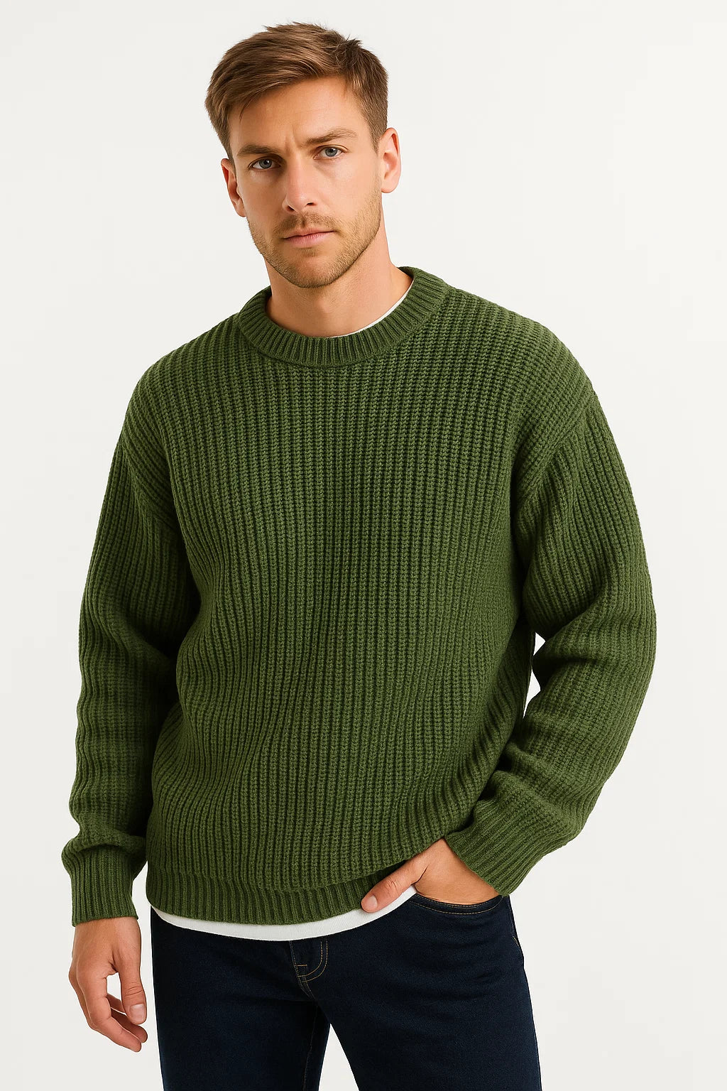 Haleya | Men’s Oversized Knitted Sweater
