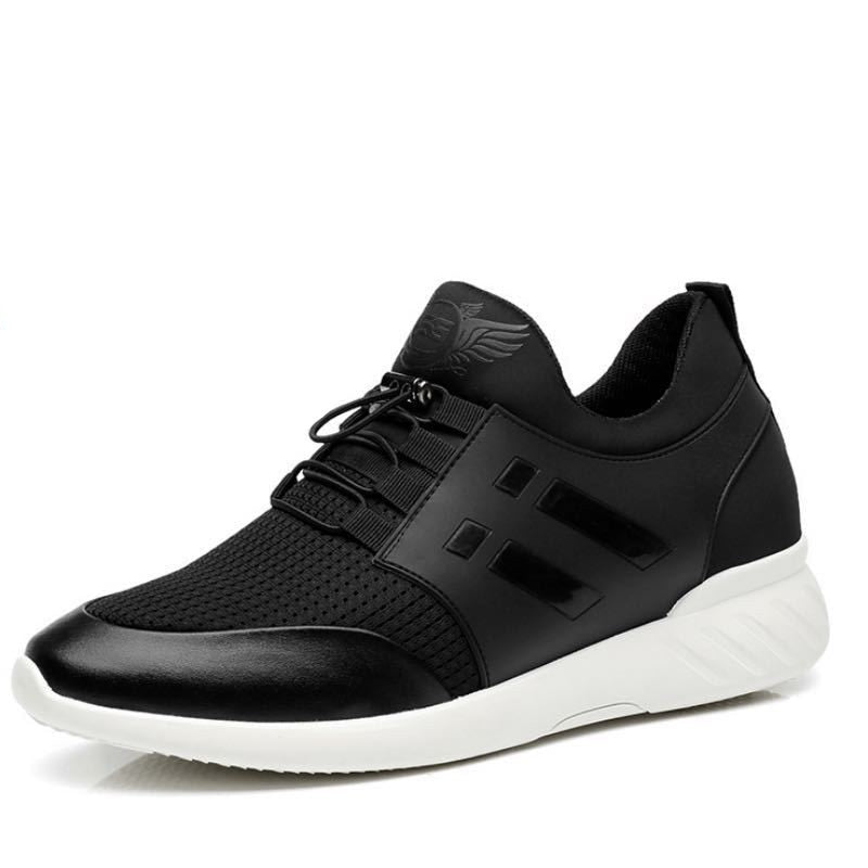 Travis | Men’s Premium Faux Leather Comfort Sneakers