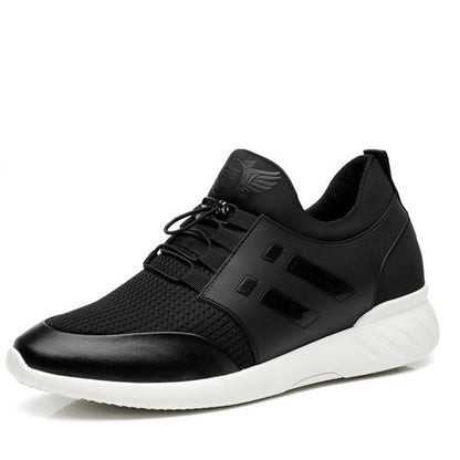 Travis | Men’s Premium Faux Leather Comfort Sneakers