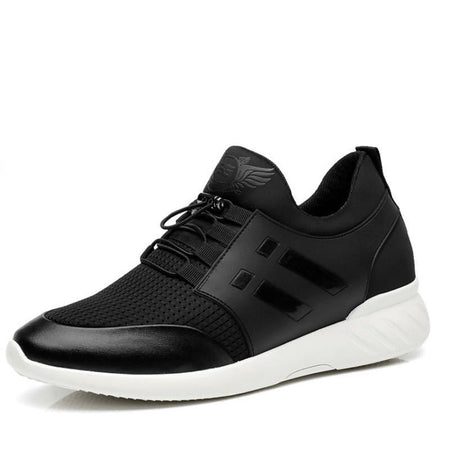 Travis | Men’s Premium Faux Leather Comfort Sneakers
