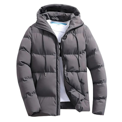 Nordvik | Men’s Puffer Winter Jacket with Hood