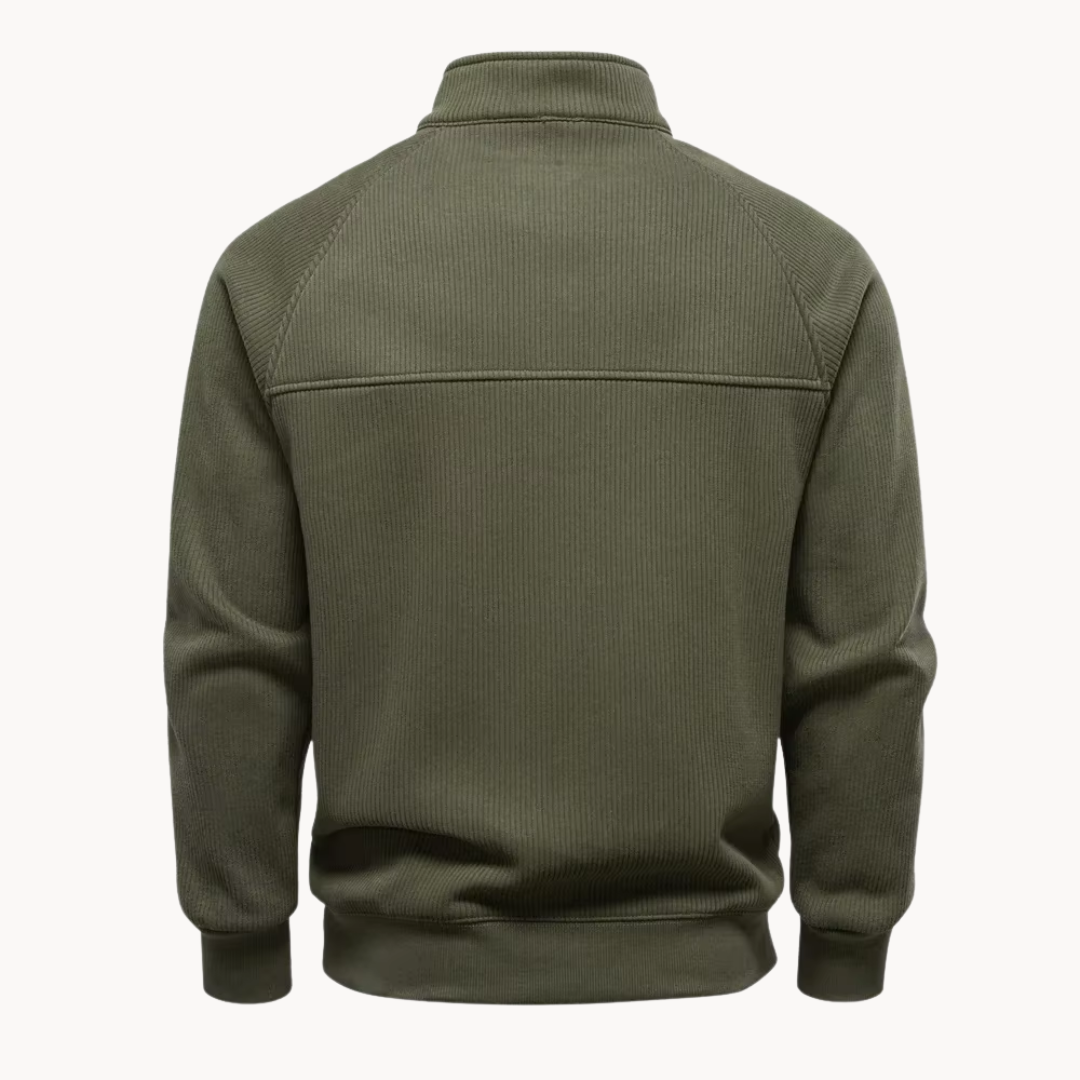Bernard | Men’s Quarter Zip Pullover Sweater