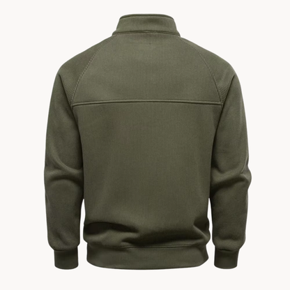 Bernard | Men’s Quarter Zip Pullover Sweater