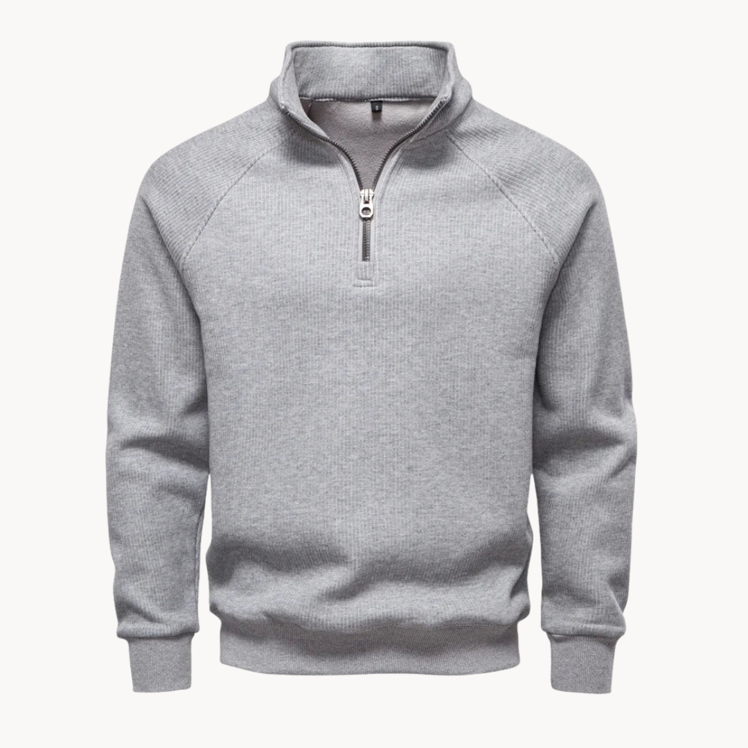 Bernard | Men’s Quarter Zip Pullover Sweater