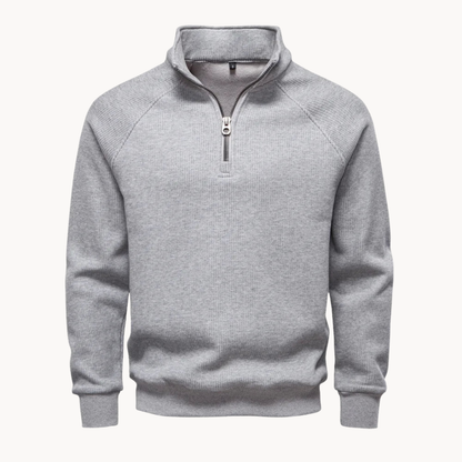 Bernard | Men’s Quarter Zip Pullover Sweater