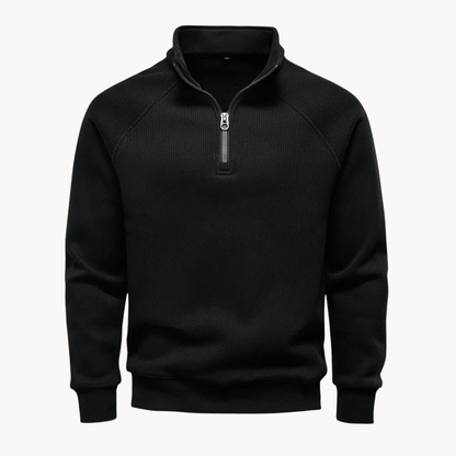Bernard | Men’s Quarter Zip Pullover Sweater