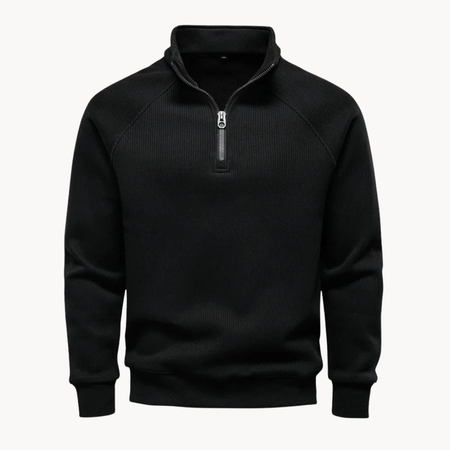 Bernard | Men’s Quarter Zip Pullover Sweater