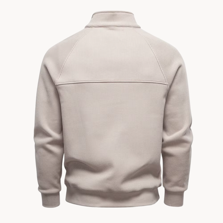 Bernard | Men’s Quarter Zip Pullover Sweater