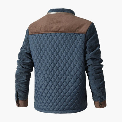 Quane | Men’s Quilted Jacket with Stand-Up Collar
