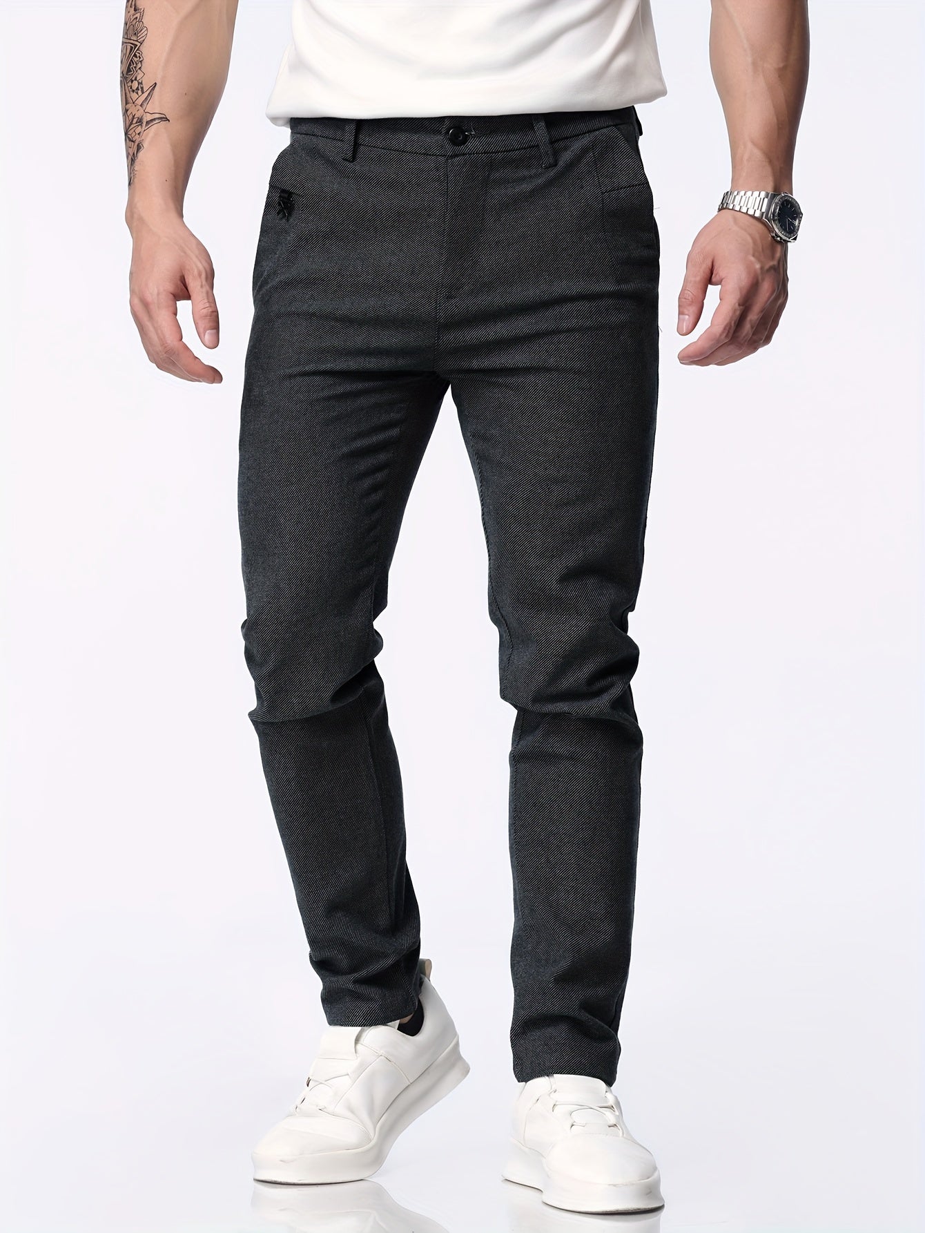 Manio | Men’s Slim Fit Trousers