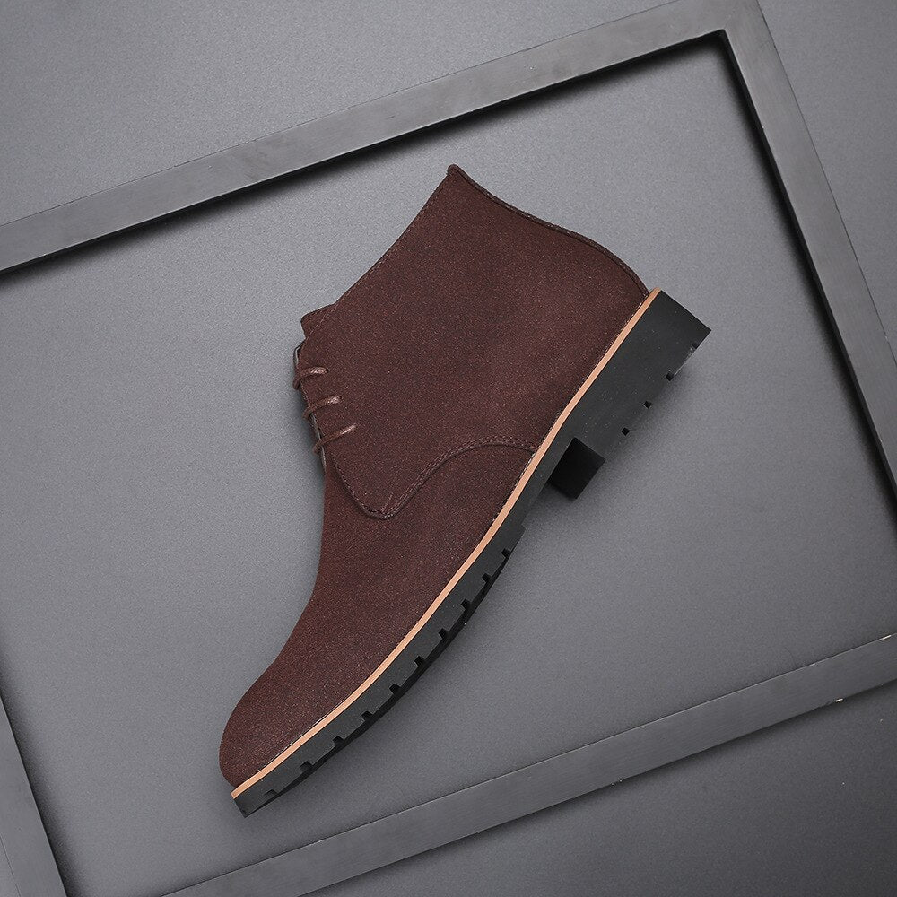 Rovano | Men’s Suede Ankle Shoes