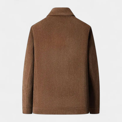 Terrence | Men’s Textured Harrington Super Shirt