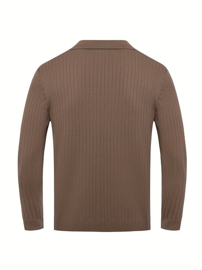 Charlon | Men’s V-Neck Knit Sweater
