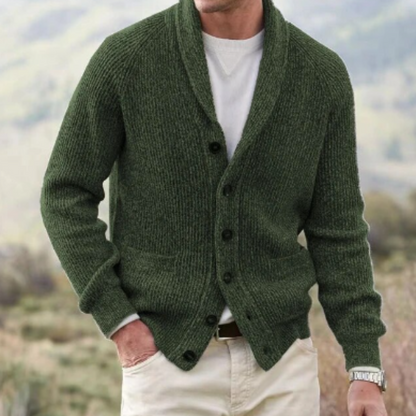 Eldric | Men’s Vintage Wool V-Neck Vest