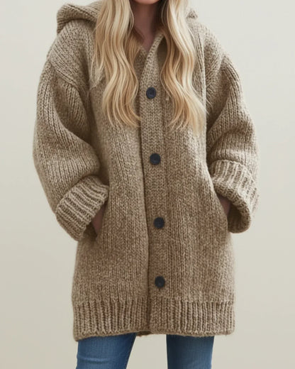 Mireya | Women’s Hooded Oversized Cardigan Jacket