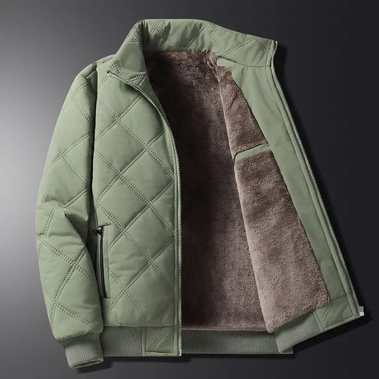Morgan | Men’s Quilted Bomber Jacket