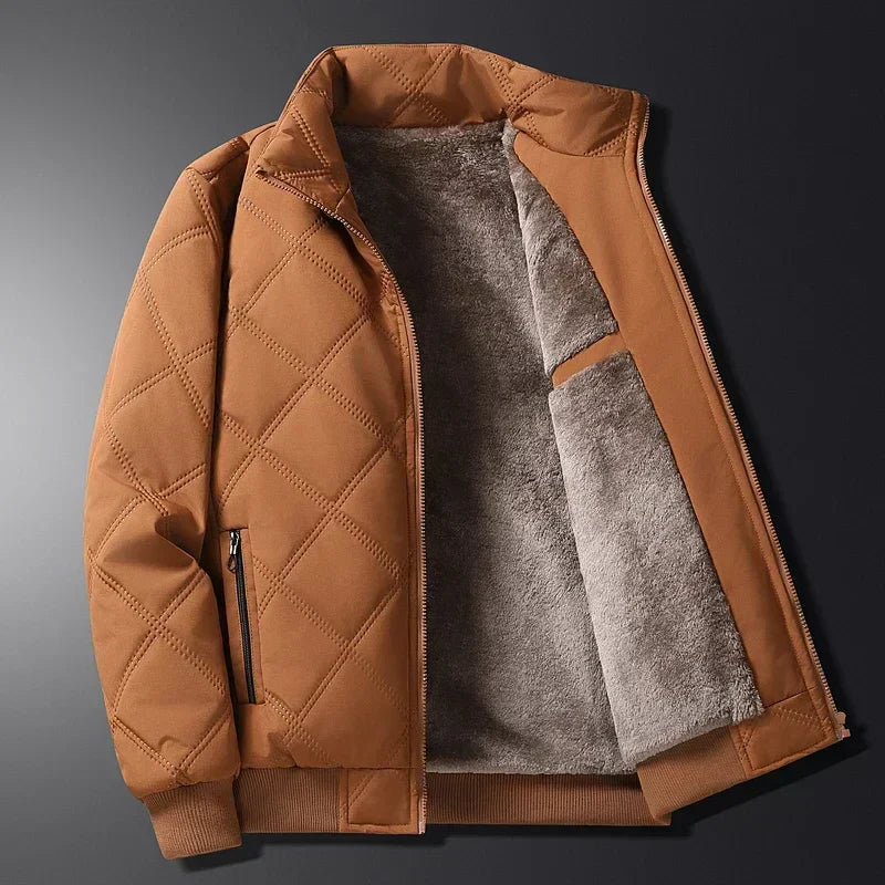 Morgan | Men’s Quilted Bomber Jacket
