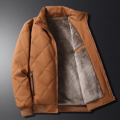 Morgan | Men’s Quilted Bomber Jacket