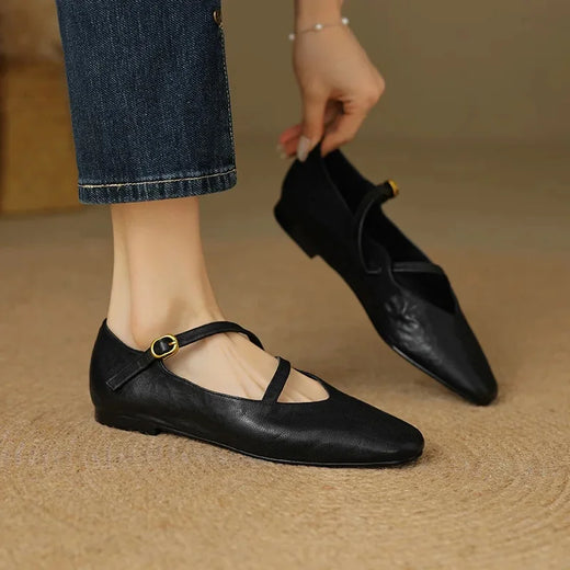 Neva | Women’s Leather Flats