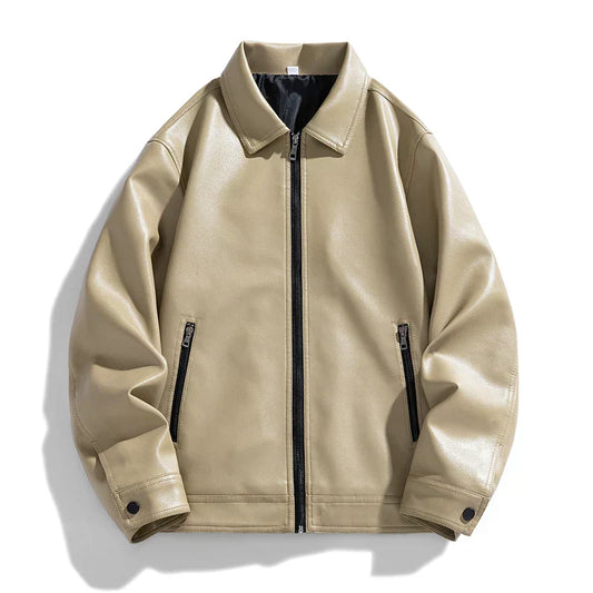 Nonie | Women’s Vegan Leather Bomber Jacket