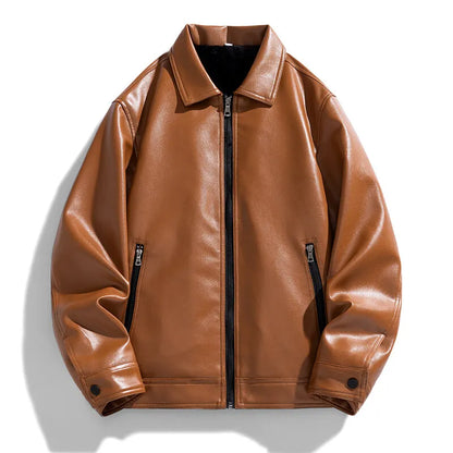 Nonie | Women’s Vegan Leather Bomber Jacket