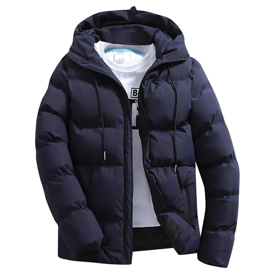 Nordvik | Men’s Puffer Winter Jacket with Hood