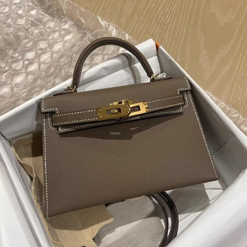 Marcie | Women’s Structured Leather Top Handle Handbag