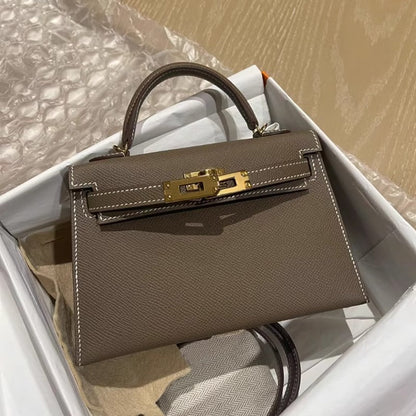 Marcie | Women’s Structured Leather Top Handle Handbag