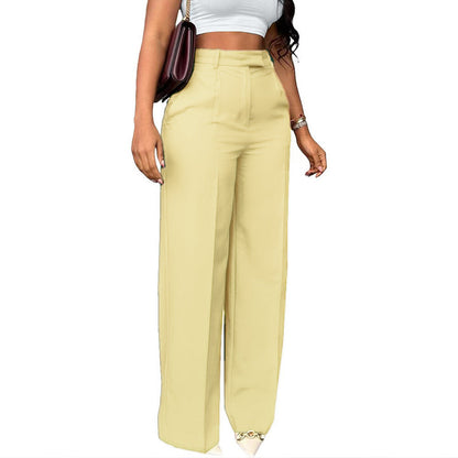 Ofira | Women’s High-Waist Tailored Wide Leg Trousers