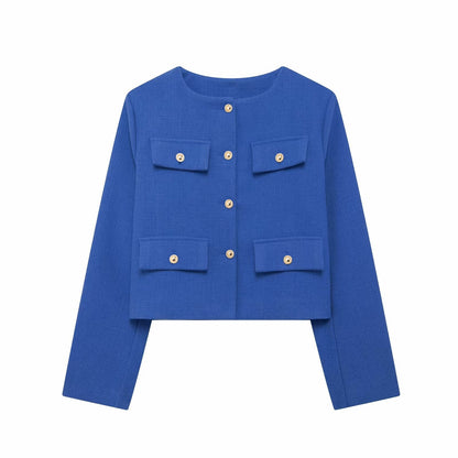 Hilda | Women’s Cropped Textured Jacket