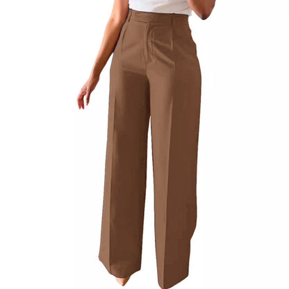 Ofira | Women’s High-Waist Tailored Wide Leg Trousers