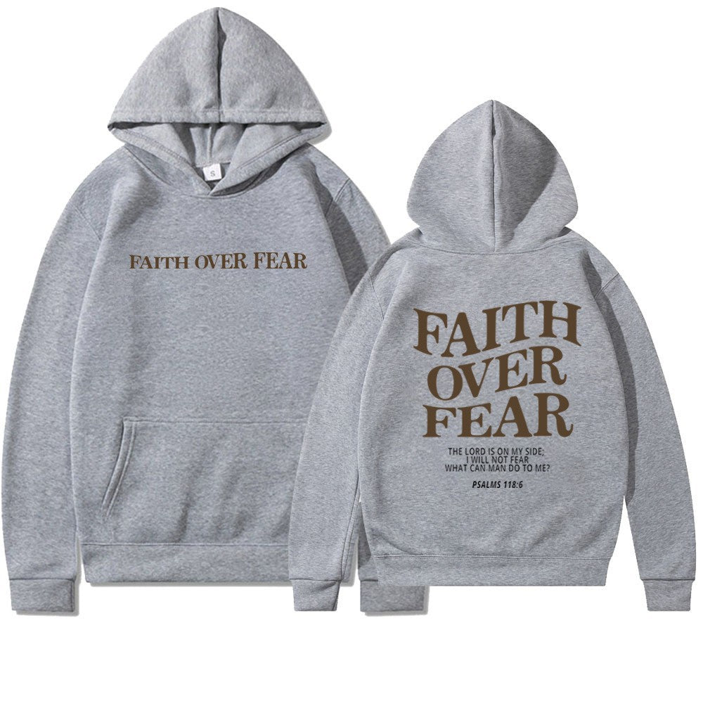 Mirane | Unisex Faith Over Fear Graphic Hoodie