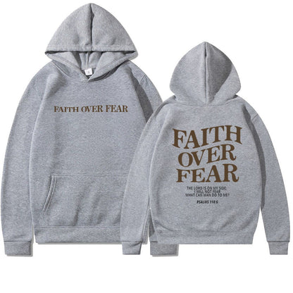 Mirane | Unisex Faith Over Fear Graphic Hoodie