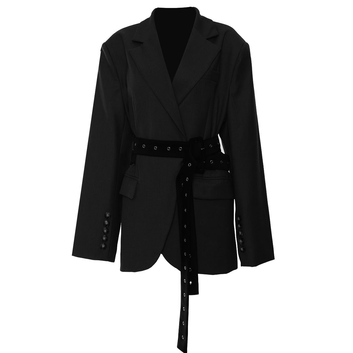 Jettie | Women’s Tailored Belted Blazer Jacket