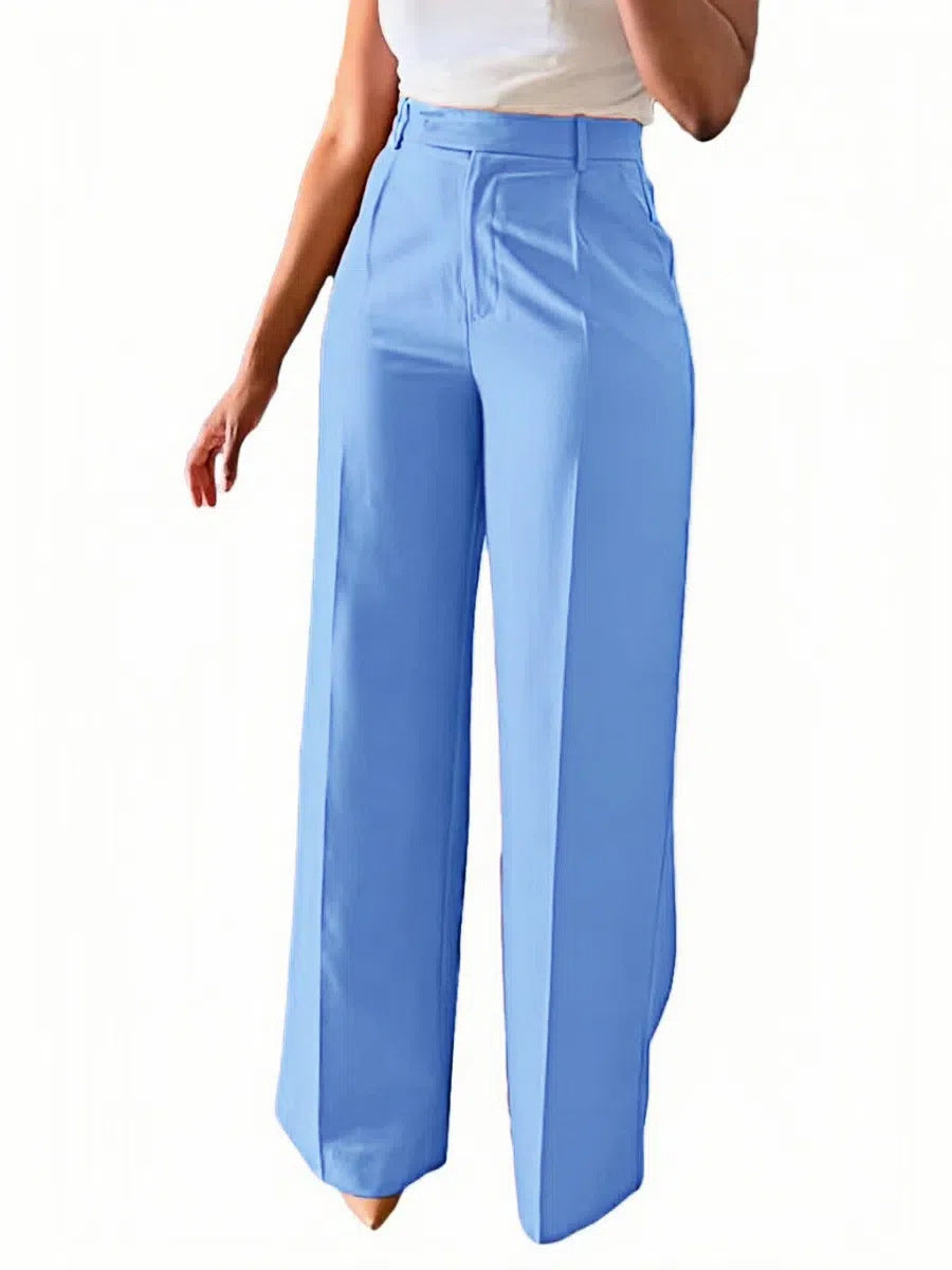 Ofira | Women’s High-Waist Tailored Wide Leg Trousers