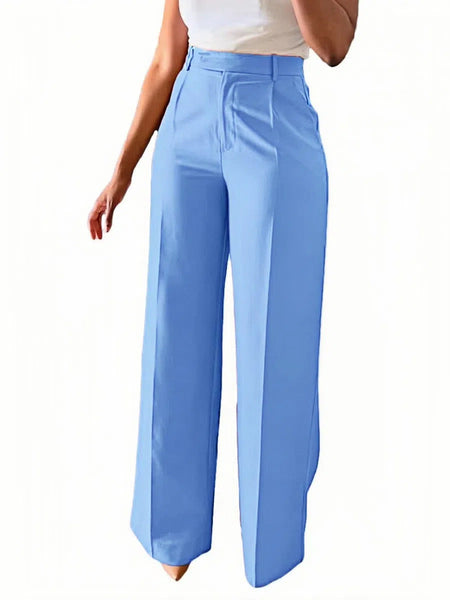 Ofira | Women’s High-Waist Tailored Wide Leg Trousers